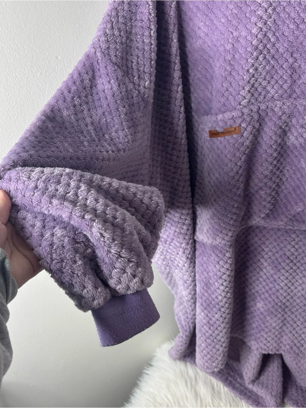 Simply Southern plush sherpa